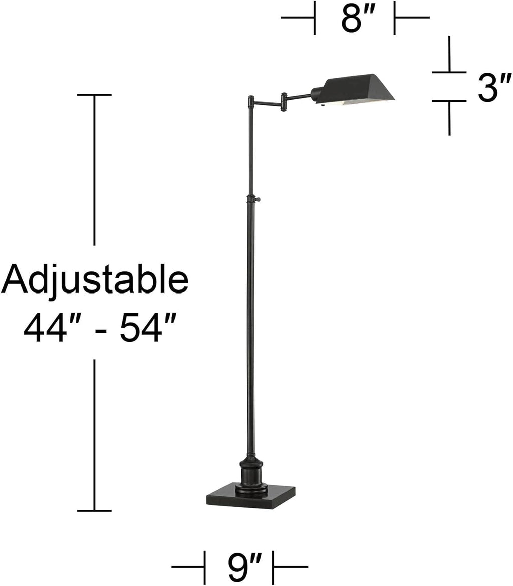 Dark Bronze Farmhouse Adjustable Floor Lamp 54Inch-3