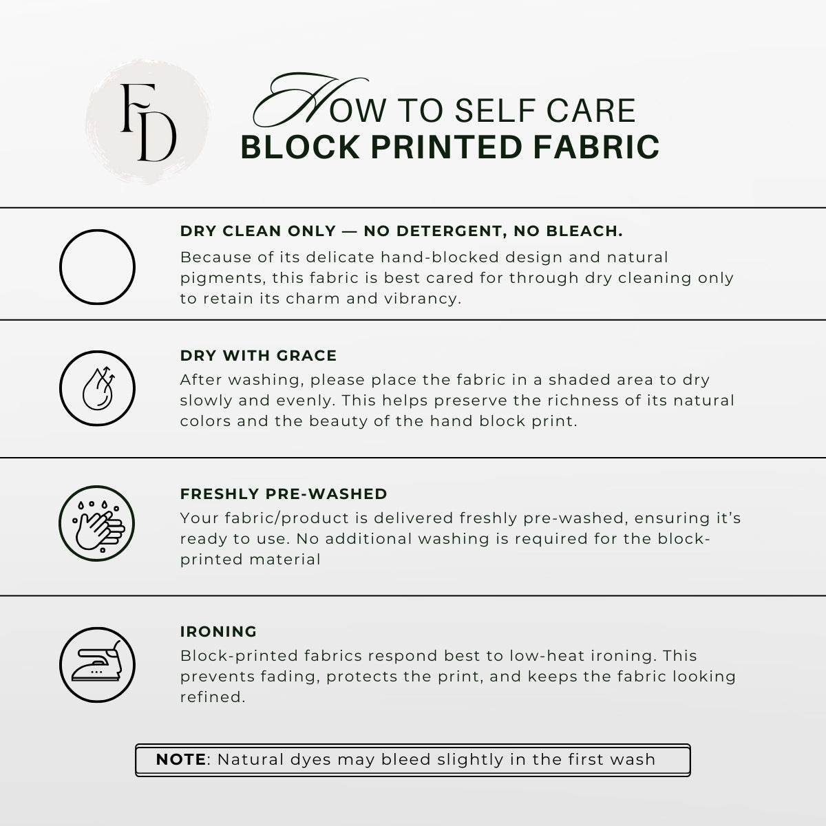 Block Print Handwoven Throw - Deepika