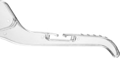 Clear Plastic Clothes Hangers with Hook & Notches - 100 Pack