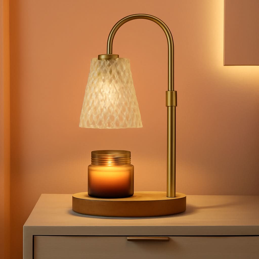 Environmentally Friendly Glass Candle Warmer Timer