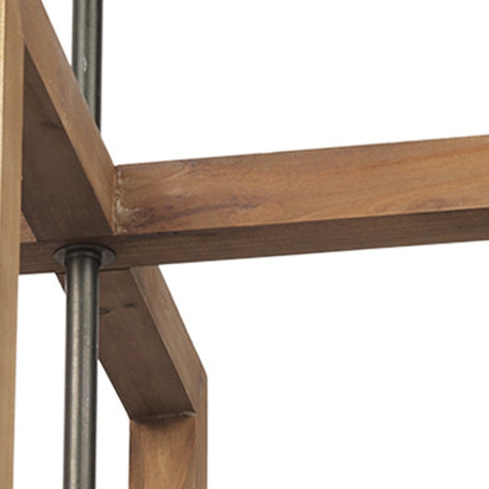 Brown Single Metal Dimmable Ceiling Light With Brown Shades-2