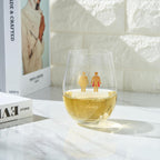 It Was Never a Dress, It Was Always a Cape Wine Glass-2