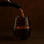 Khen Tortoise Leopard Wine Glasses Stylish Animal Print Set of 2-2