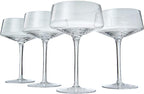 Luxury Martini Glass Set of 4 | 10oz
