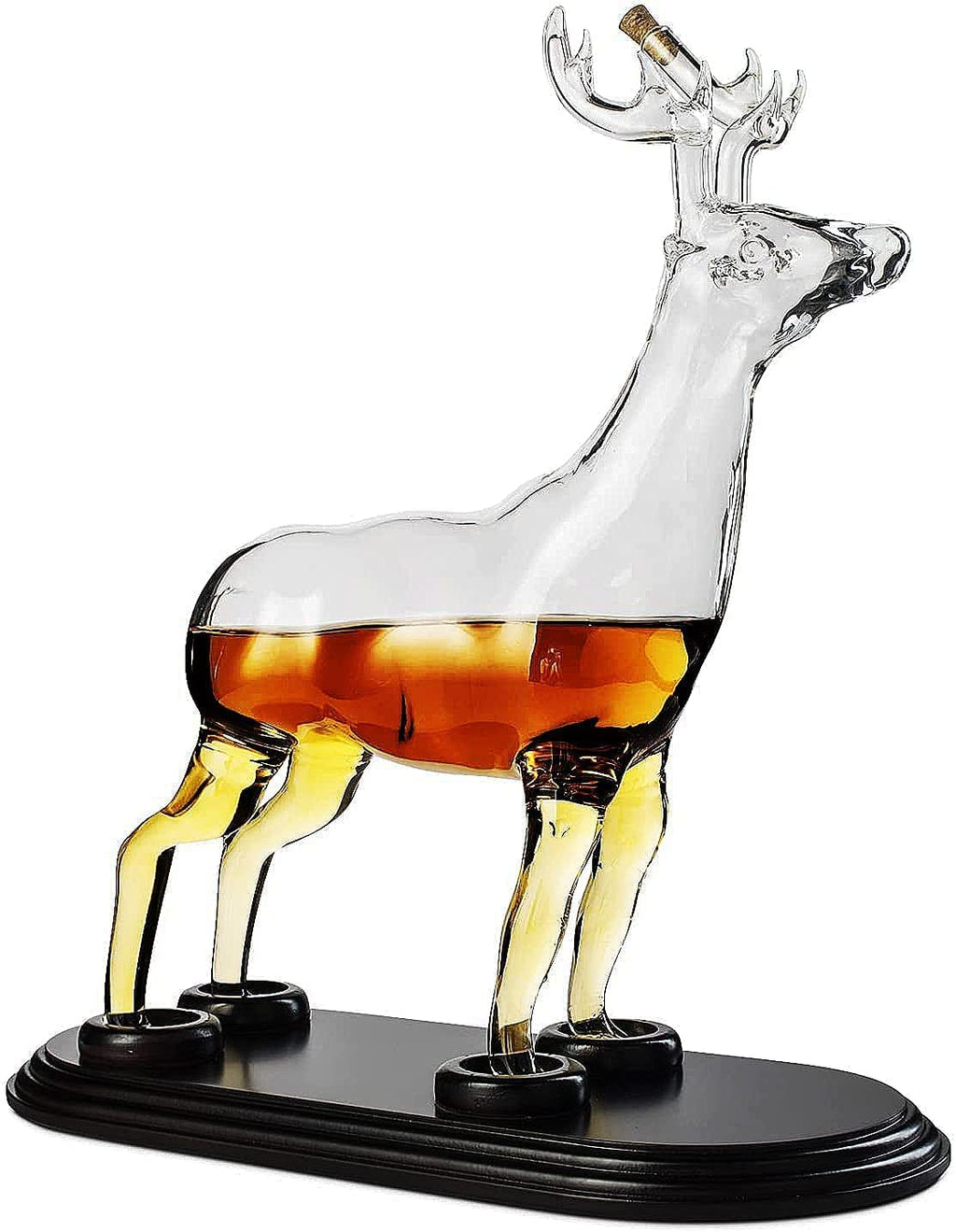 Stag Antler Crystal Decanter - 750ml-4
