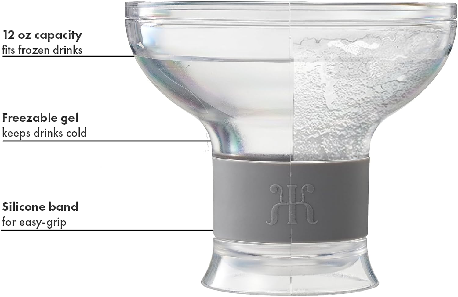 Frozen Margarita & Cocktail Chiller Glasses | Set of 4-4