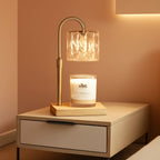 Candle Warmer Lamp With Three Bulbs Adjustable Height