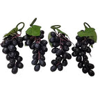 Maison Charlo | Set of 4 Grape Victoria Purple Prime Party Napkin Rings for thanksgiving, events, party, wedding-0