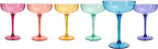 European Style Margarita & Martini Crystal Acrylic Glasses