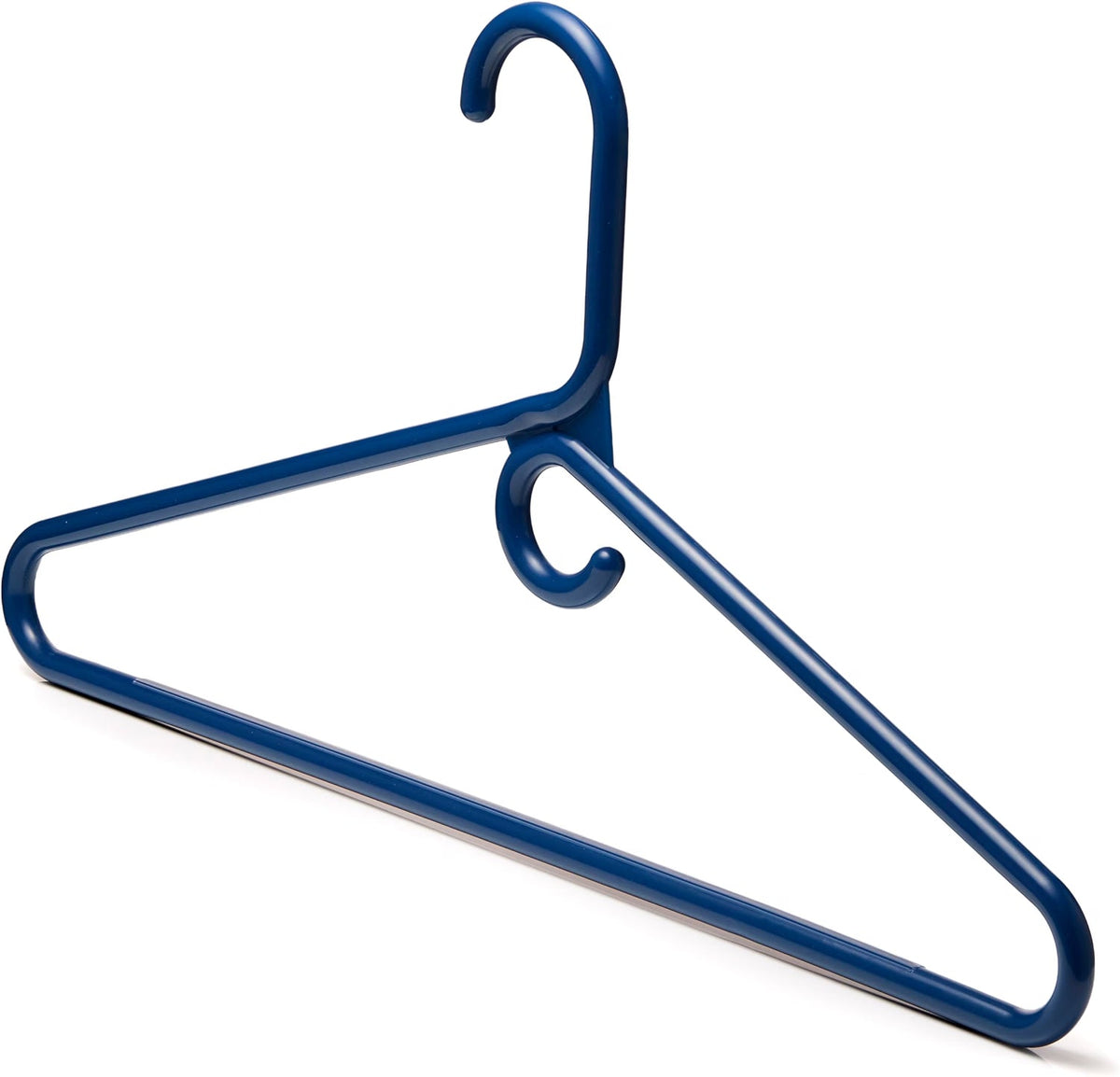 Navy Heavy Duty Hangers with Hooks (Carton of 100 Hangers)-1