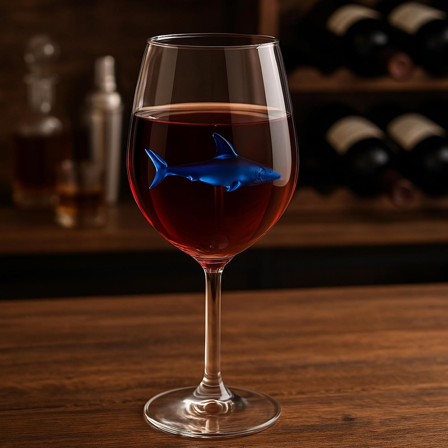 Shark-Inspired Wine Glasses Set of 2 – 13oz-4