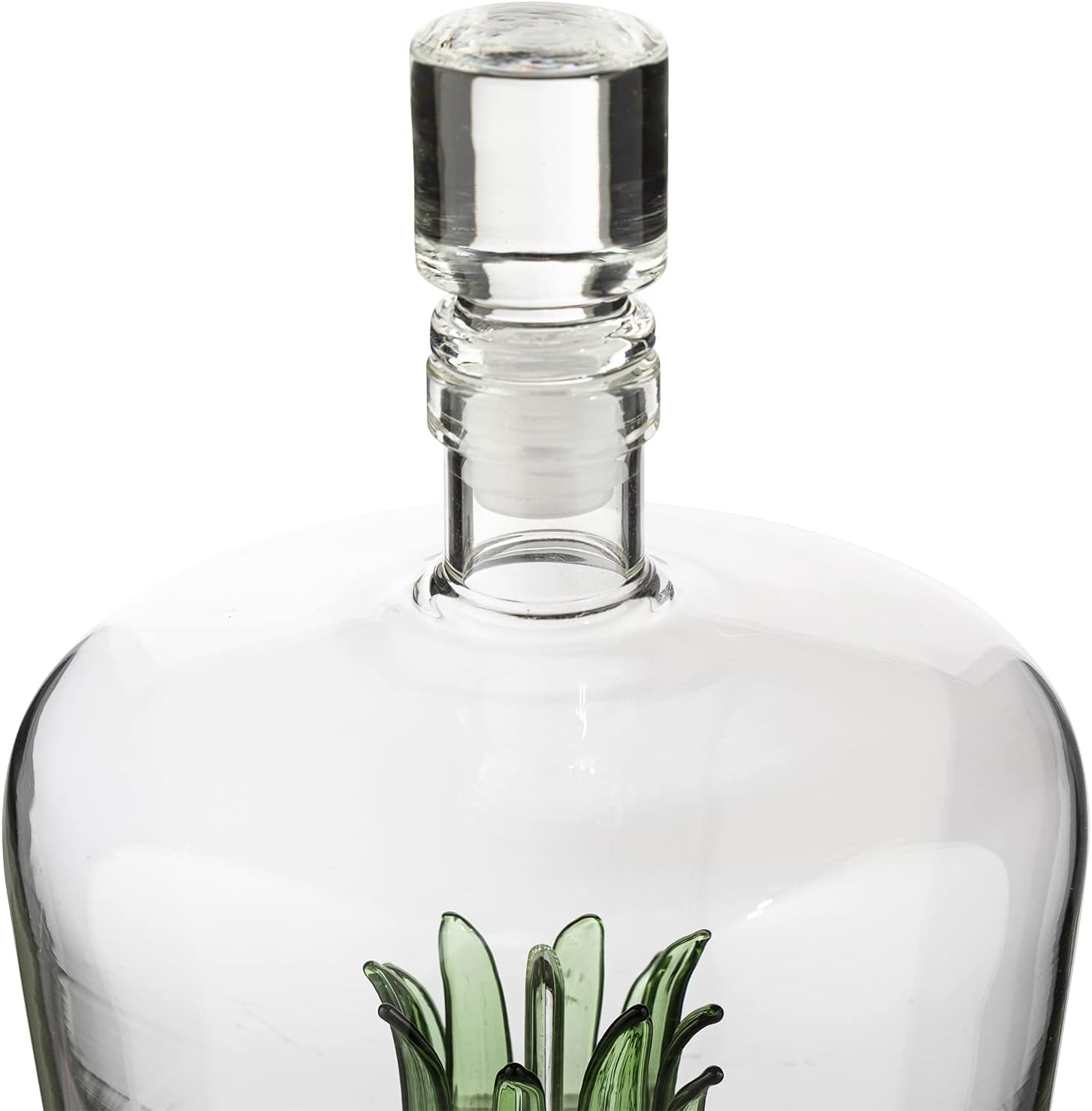 Tequila Decanter With Agave Plant,  25 Ounce Bottle-3