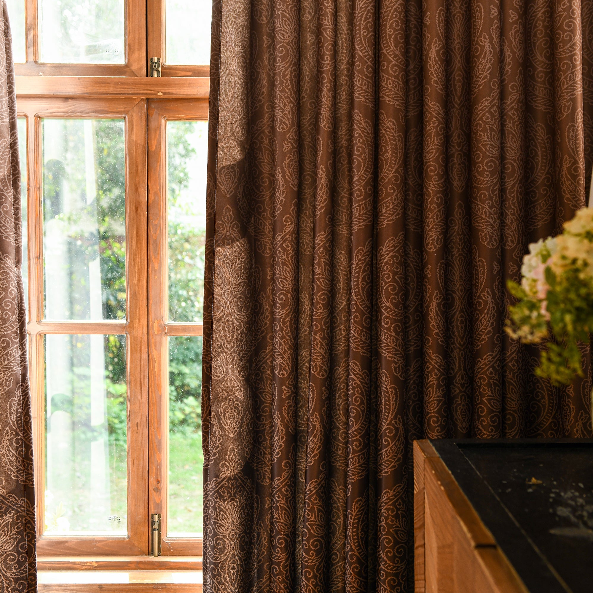 Custom Luxury Silk-Fiber Ombre Blackout Curtains-4