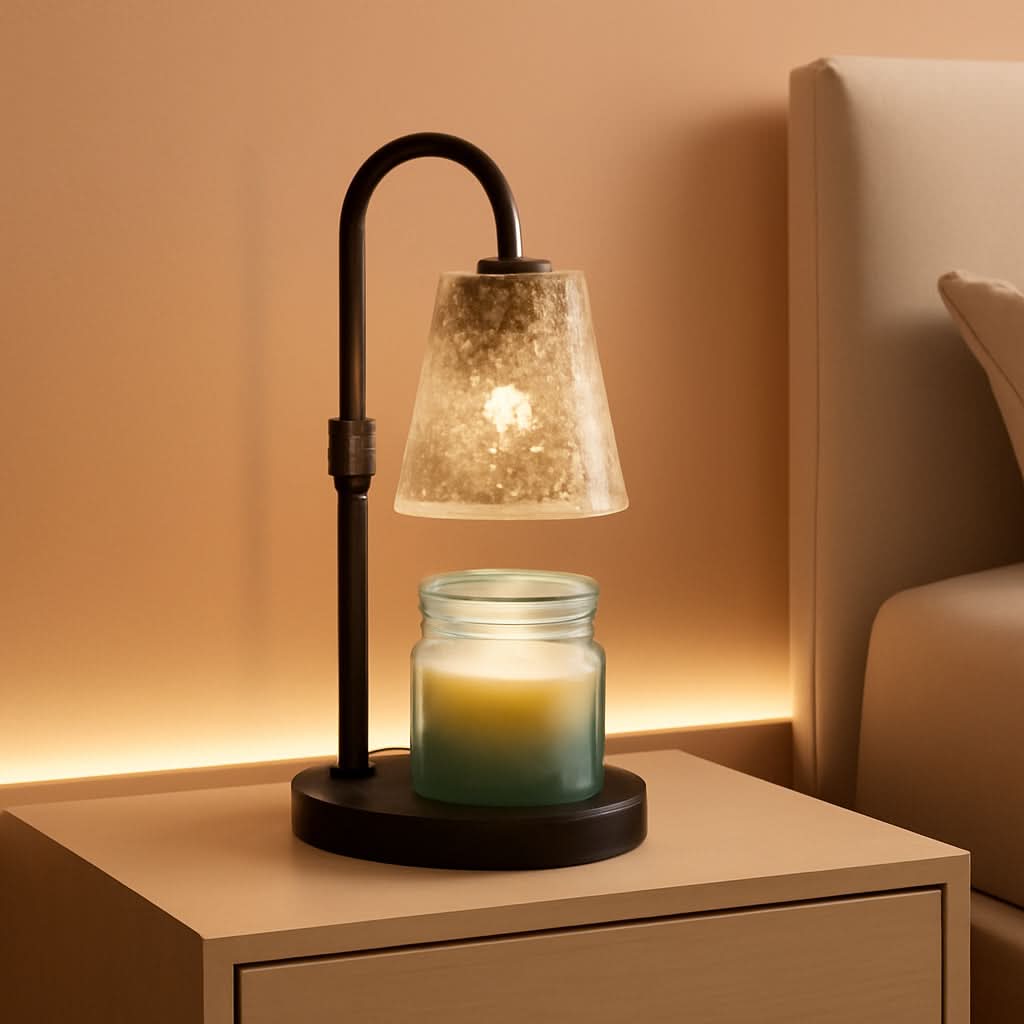 Candle Warmer Lamp With Programmable Timer Dimmable