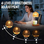 Electric Aromatherapy Candle Warmer Lamp With Timer