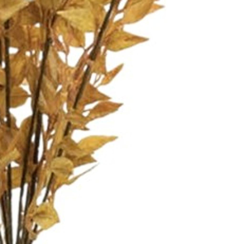 Set of Six Orange And Yellow Fall Foliage Wreath Sprays-4