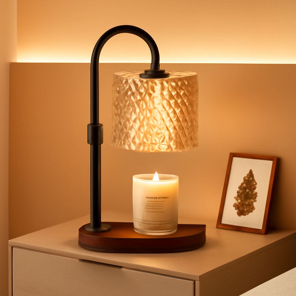 Candle Warmer Lamp 4 Level Dimmer Height Adjustable