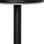 13" Black Metal Table Lamp-2