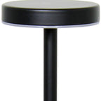 13" Black Metal Table Lamp-3