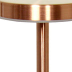 13" Copper Metal Table Lamp-2