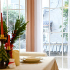Custom Linen Texture Ombre Sheer Curtains-4
