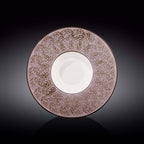 Violet / Lavender Porcelain Deep Soup or Salad Plate 10.5" inch | 8 Fl Oz |