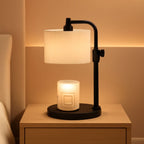 Charcoal Illuminated Candle Warmer Lamp Digital Timer