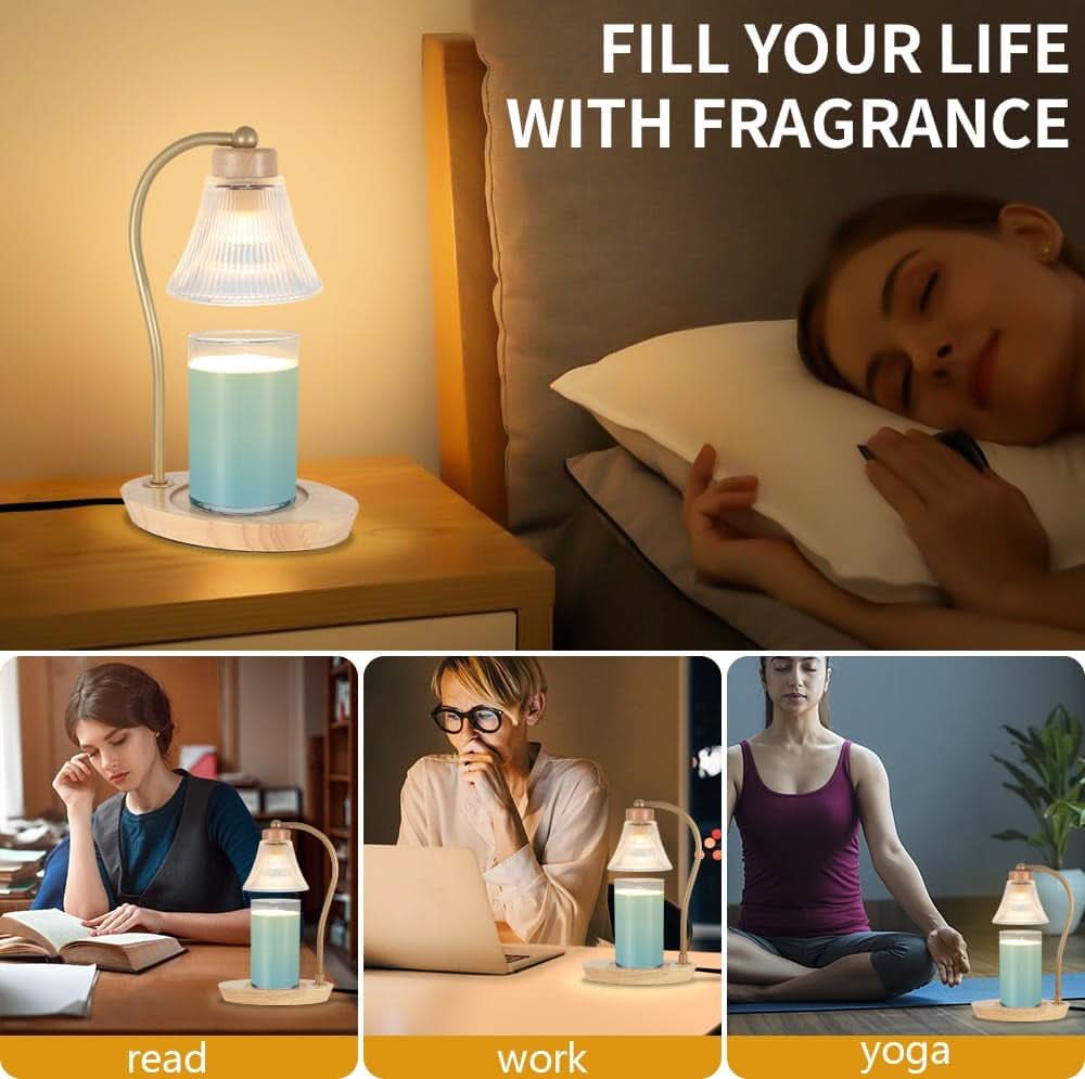 Candle Warmer Lamp With Digital Programmable Timer