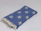 STAR BLUE TURKISH TOWEL-2