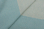 DOTTY DIAMOND TURQUOISE TURKISH TOWEL-1