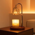 Handcrafted Goldplated Candle Warmer Lamp With Timer
