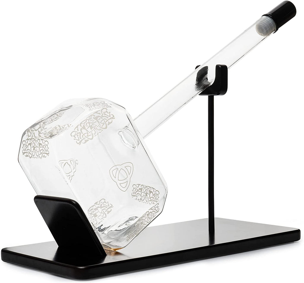 Thors Hammer Whiskey and Wine Decanter 2000ml