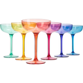 European Style Margarita & Martini Crystal Acrylic Glasses