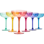 European Style Margarita & Martini Crystal Acrylic Glasses