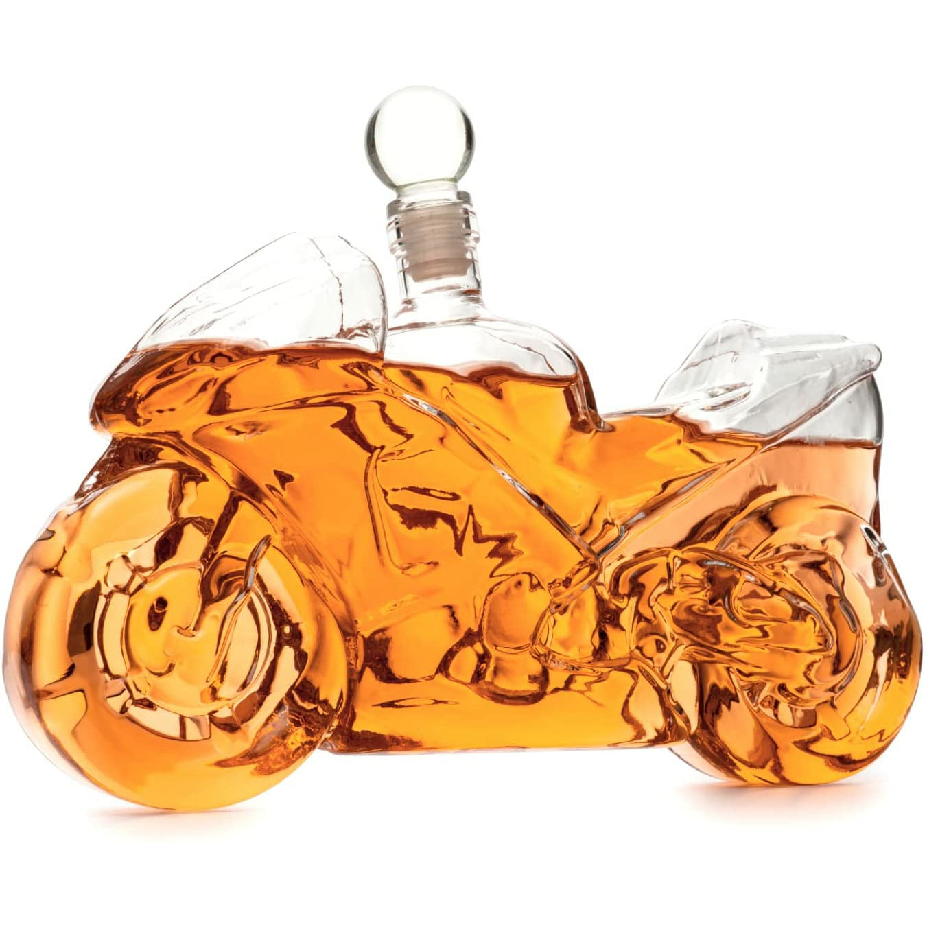 Motorbike Motorcycle Gift Decanter For Wine & Whiskey 750ml-4