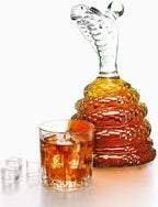 King Cobra Snake Whiskey & Wine Decanter King Cobra Snakes-2