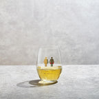 It Was Never a Dress, It Was Always a Cape Wine Glass-1