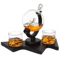 Ski Wine and Whiskey Decanter 850ml-0