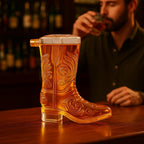 Western Cowboy Boot Whiskey Decanter 27oz-1