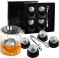 Golf Ball Shaped Stainless Steel Whiskey Stones-0