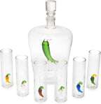 Tequila Decanter Set with Pepper Decanter (Pepper)-4