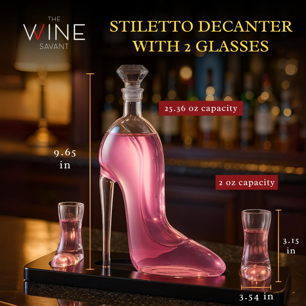 Heel Stiletto High Heels Whiskey and Wine Decanter-1