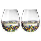 Large Stemless Wine Glasses – Set of 2-14oz-0