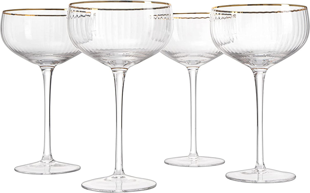 Coupe Cocktail Glasses 7 oz, Set of 4 Classic-4
