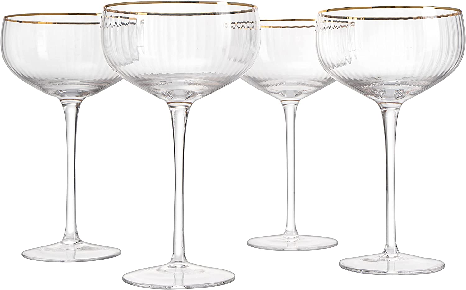 Coupe Cocktail Glasses 7 oz, Set of 4 Classic-4