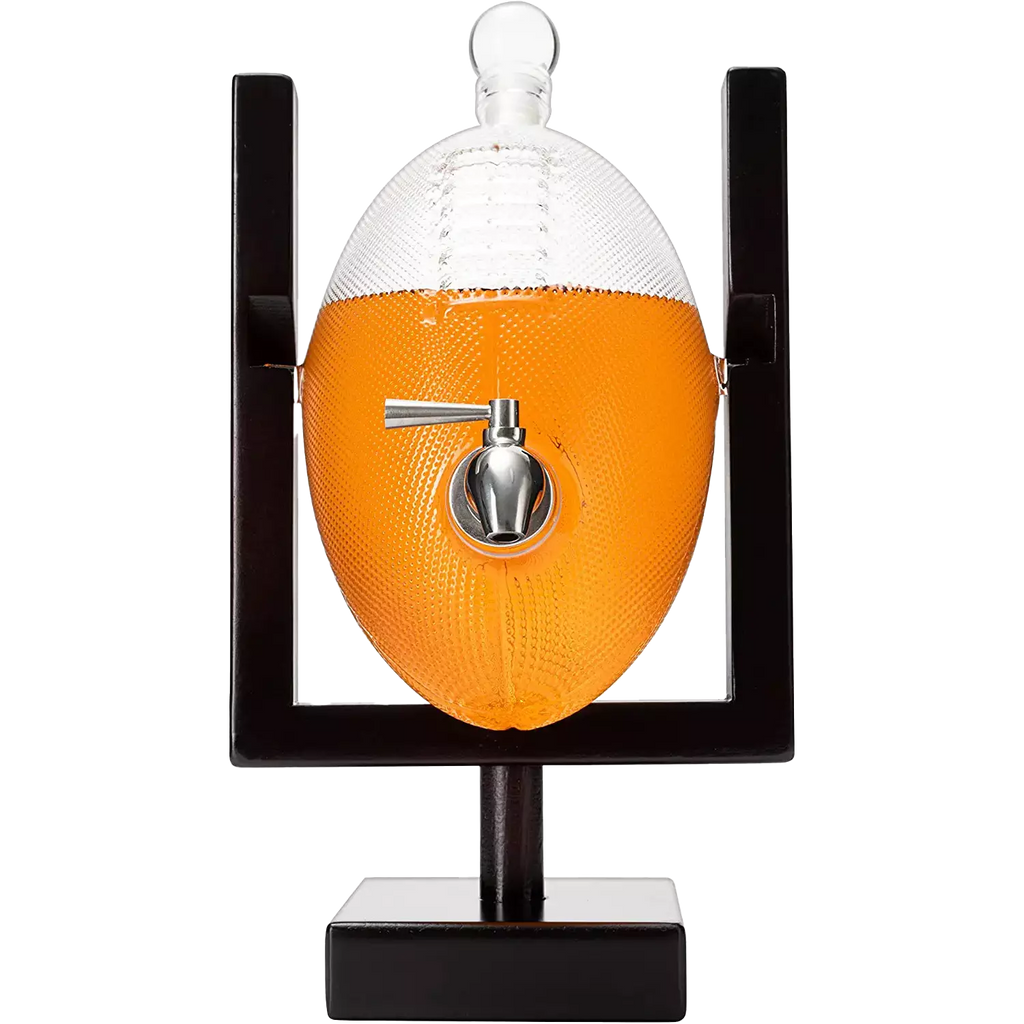 Football Decanter for Whiskey, Wine, Water & Other Liquids - 1400ml