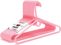 Pink Heavy Duty Hangers with Hooks (Carton of 100 Hangers)-0