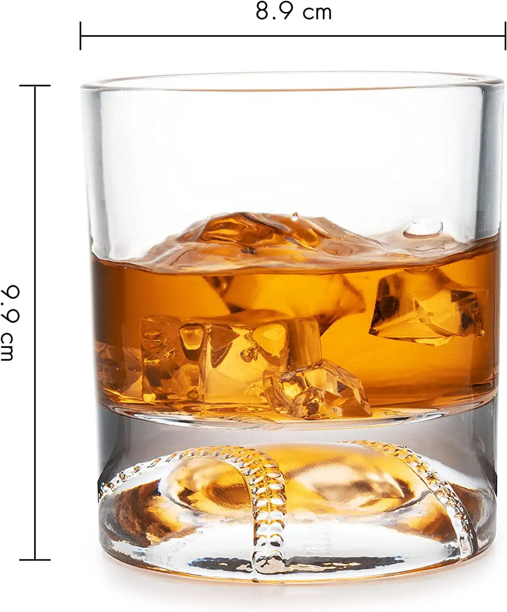Baseball Whiskey Glass - 12oz-4