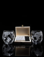 Whiskey & Wine Decanter Globe World Set - 850ml-2