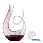 Art Series Swirl Wine Decanter – Hand Blown, Lead-Free Glass-3